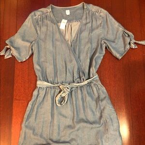 Gap Faux Wrap Dress